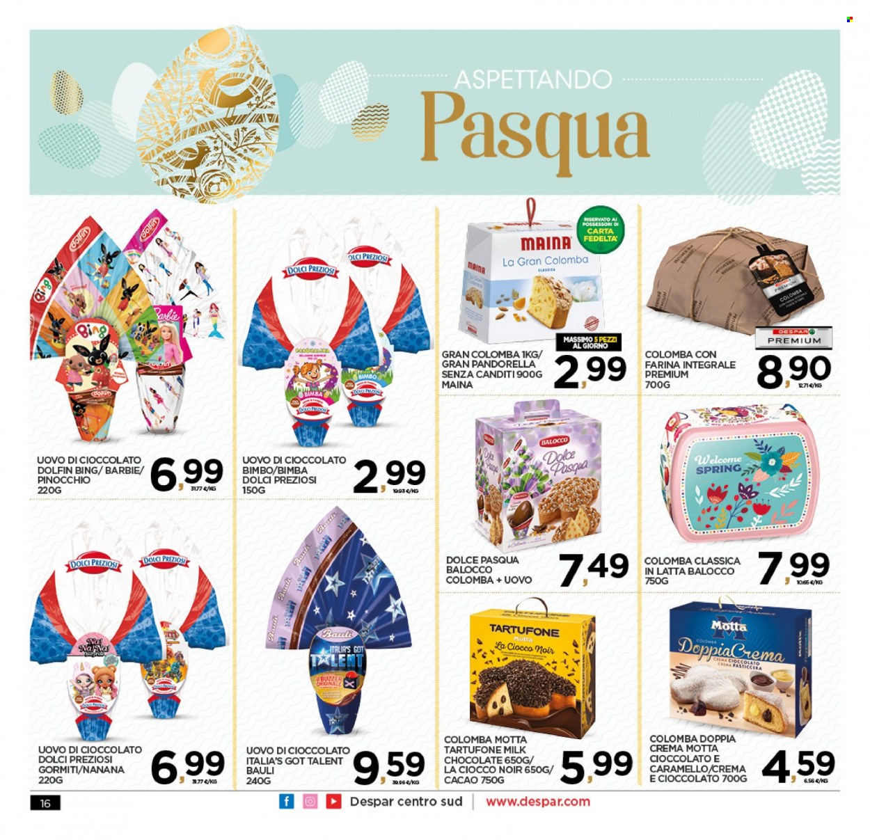 Volantino Interspar - 31/3/2022 - 10/4/2022. Pagina 16