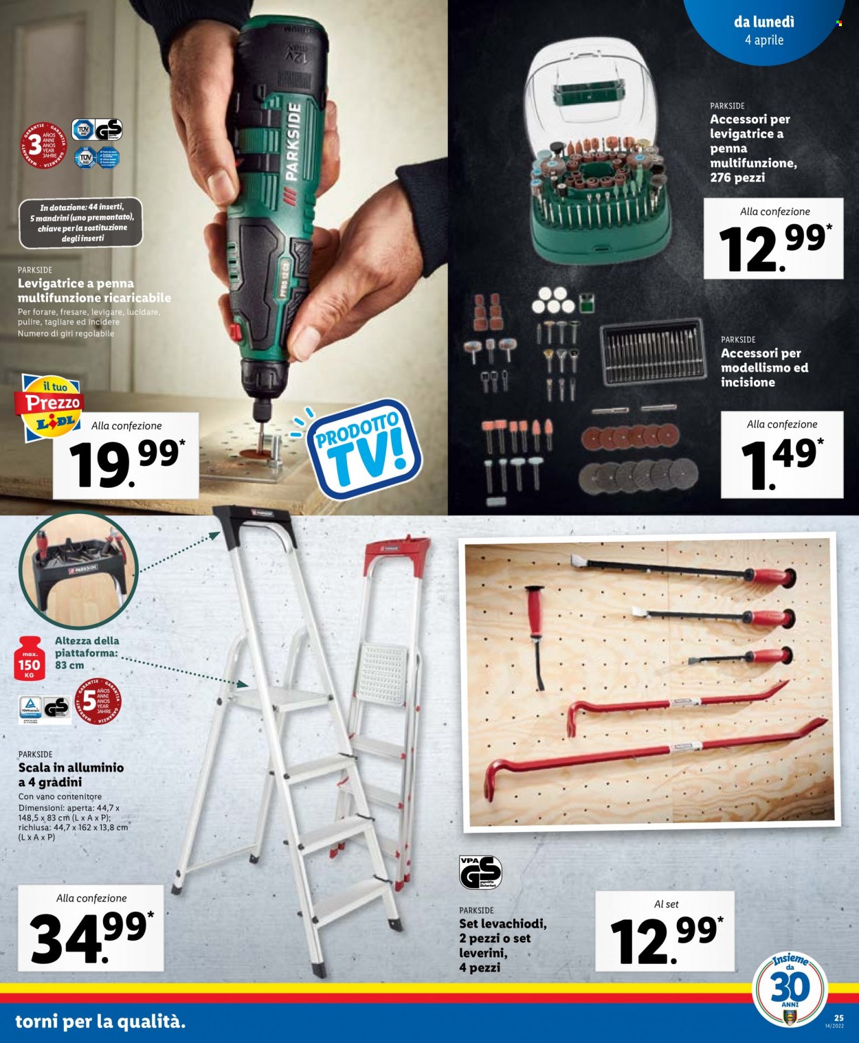 Volantino Lidl - 4/4/2022 - 10/4/2022. Pagina 25