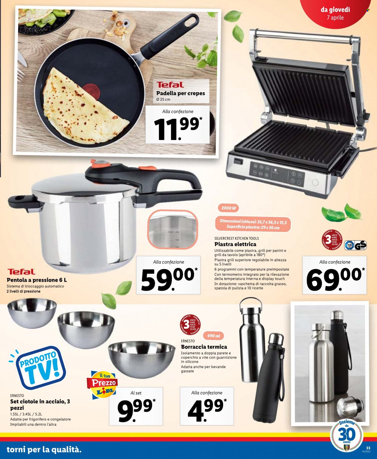 Volantino Lidl - 4/4/2022 - 10/4/2022. Pagina 33
