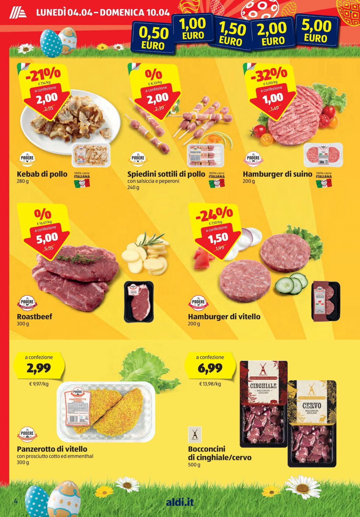 Volantino Aldi - 4/4/2022 - 10/4/2022. Pagina 4
