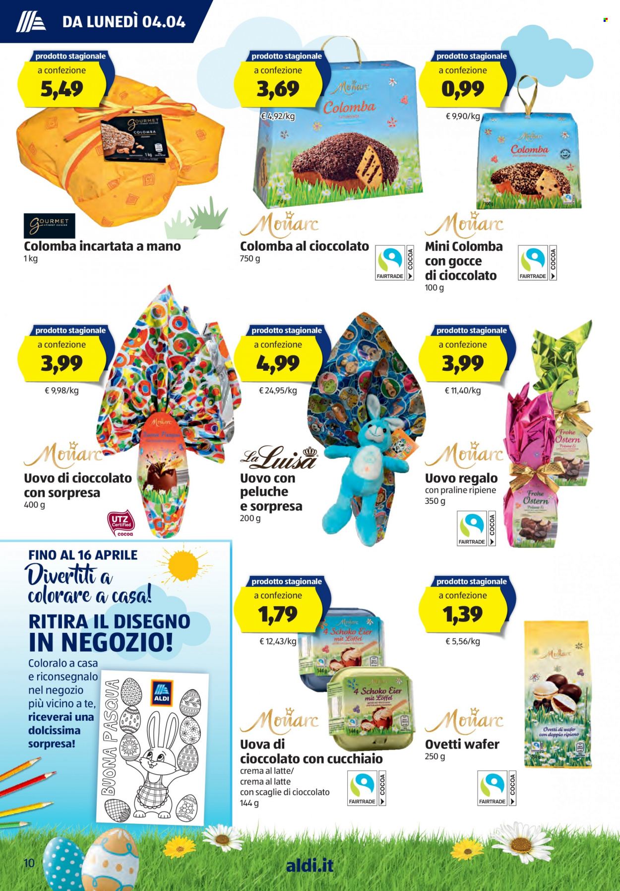 Volantino Aldi - 4/4/2022 - 10/4/2022. Pagina 10