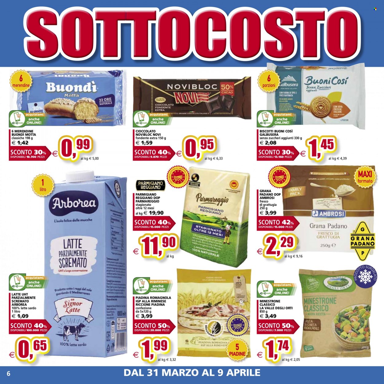 Volantino Il Gigante - 31/3/2022 - 10/4/2022. Pagina 6