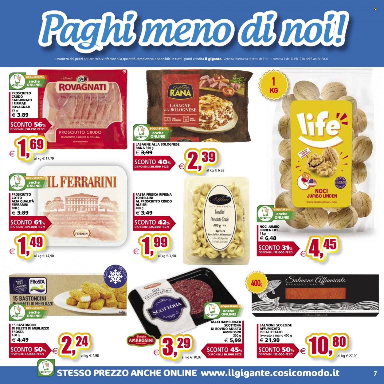 Volantino Il Gigante - 31/3/2022 - 10/4/2022. Pagina 7