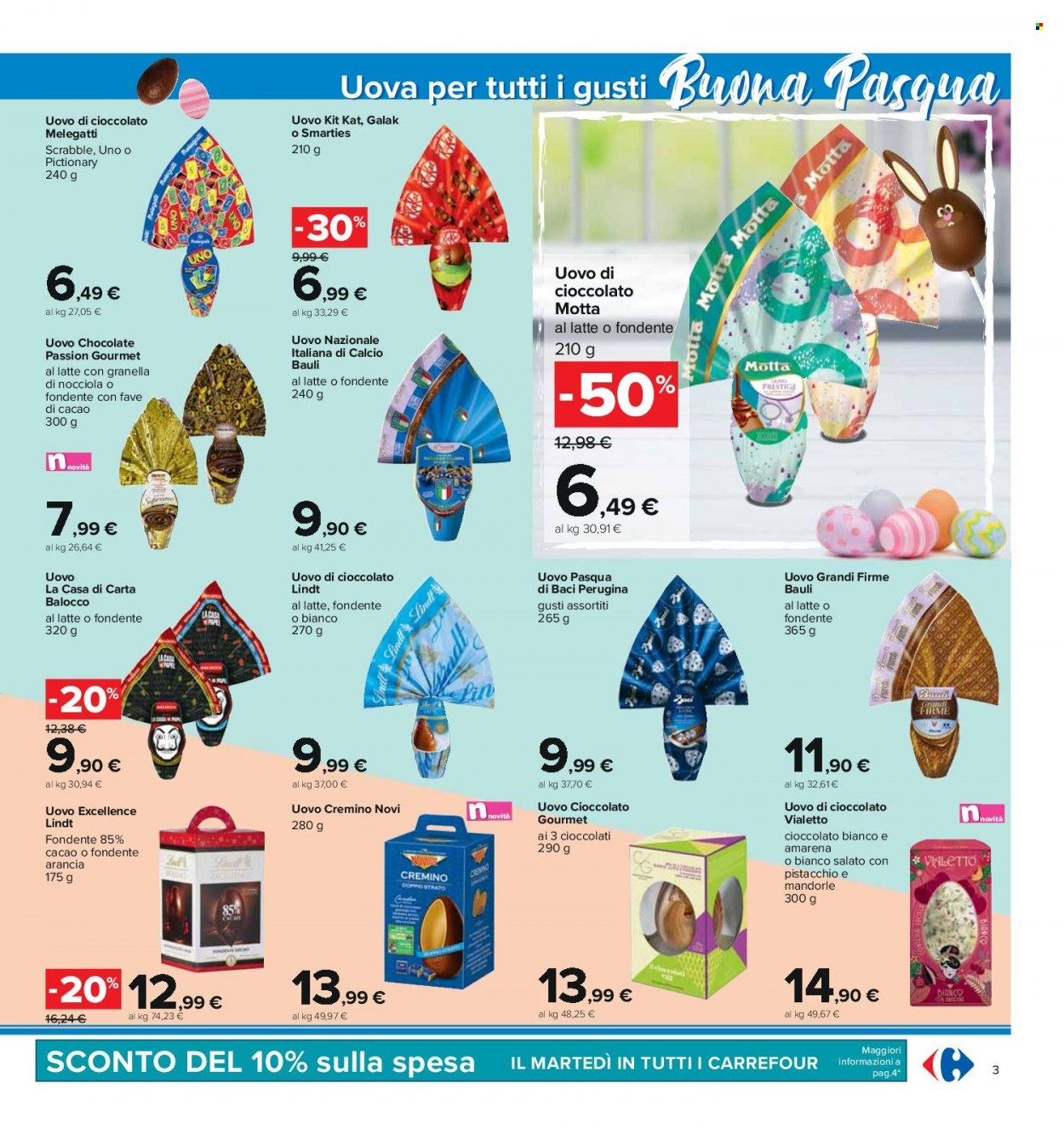 Volantino Carrefour - 4/4/2022 - 18/4/2022. Pagina 3