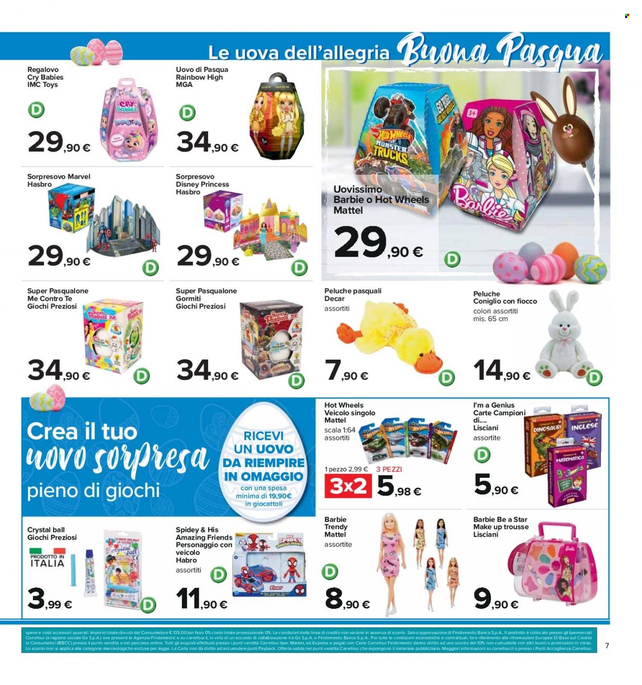Volantino Carrefour - 4/4/2022 - 18/4/2022. Pagina 7