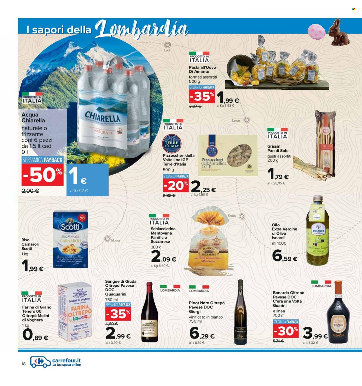 Volantino Carrefour - 4/4/2022 - 18/4/2022. Pagina 18