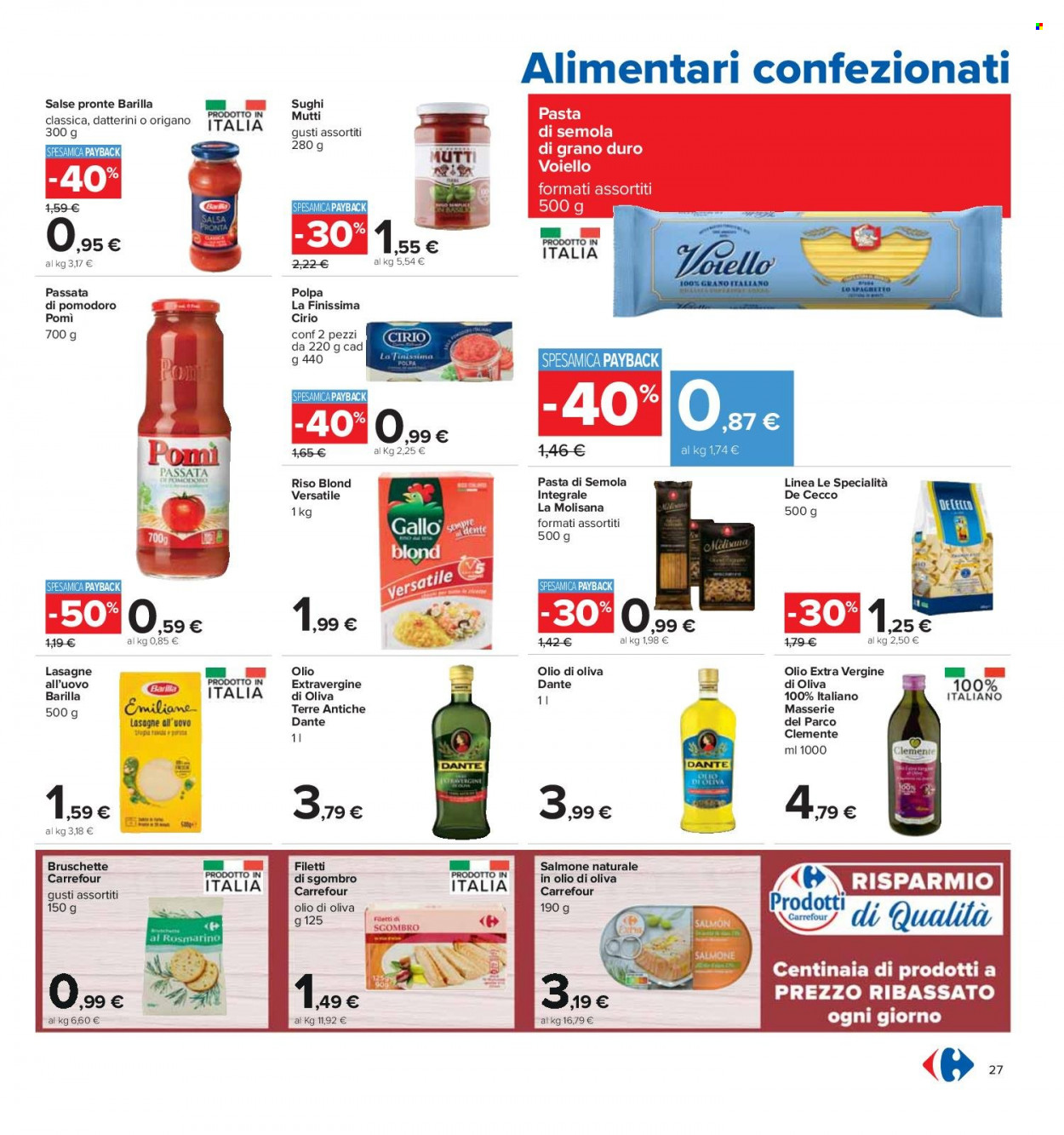Volantino Carrefour - 4/4/2022 - 18/4/2022. Pagina 27