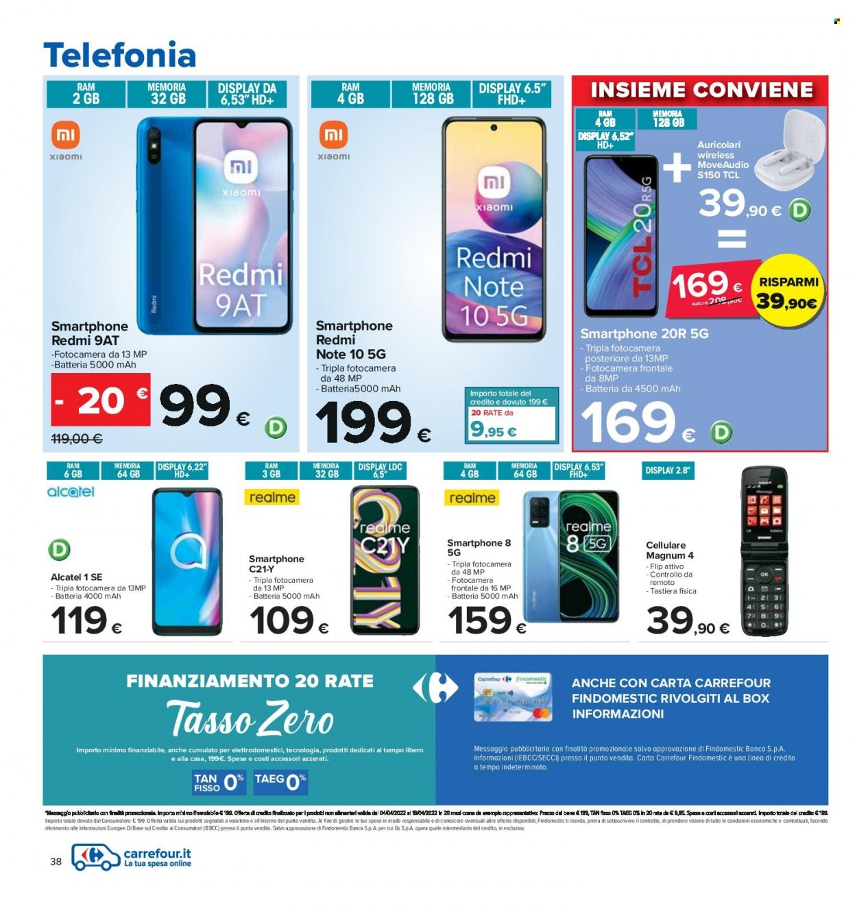Volantino Carrefour - 4/4/2022 - 18/4/2022. Pagina 38