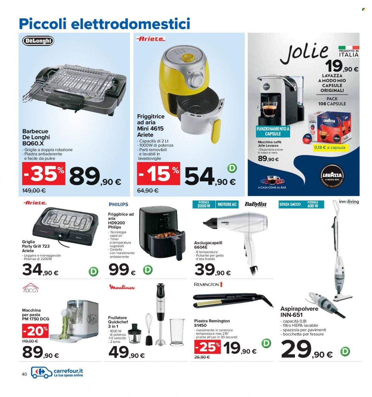 Volantino Carrefour - 4/4/2022 - 18/4/2022. Pagina 40