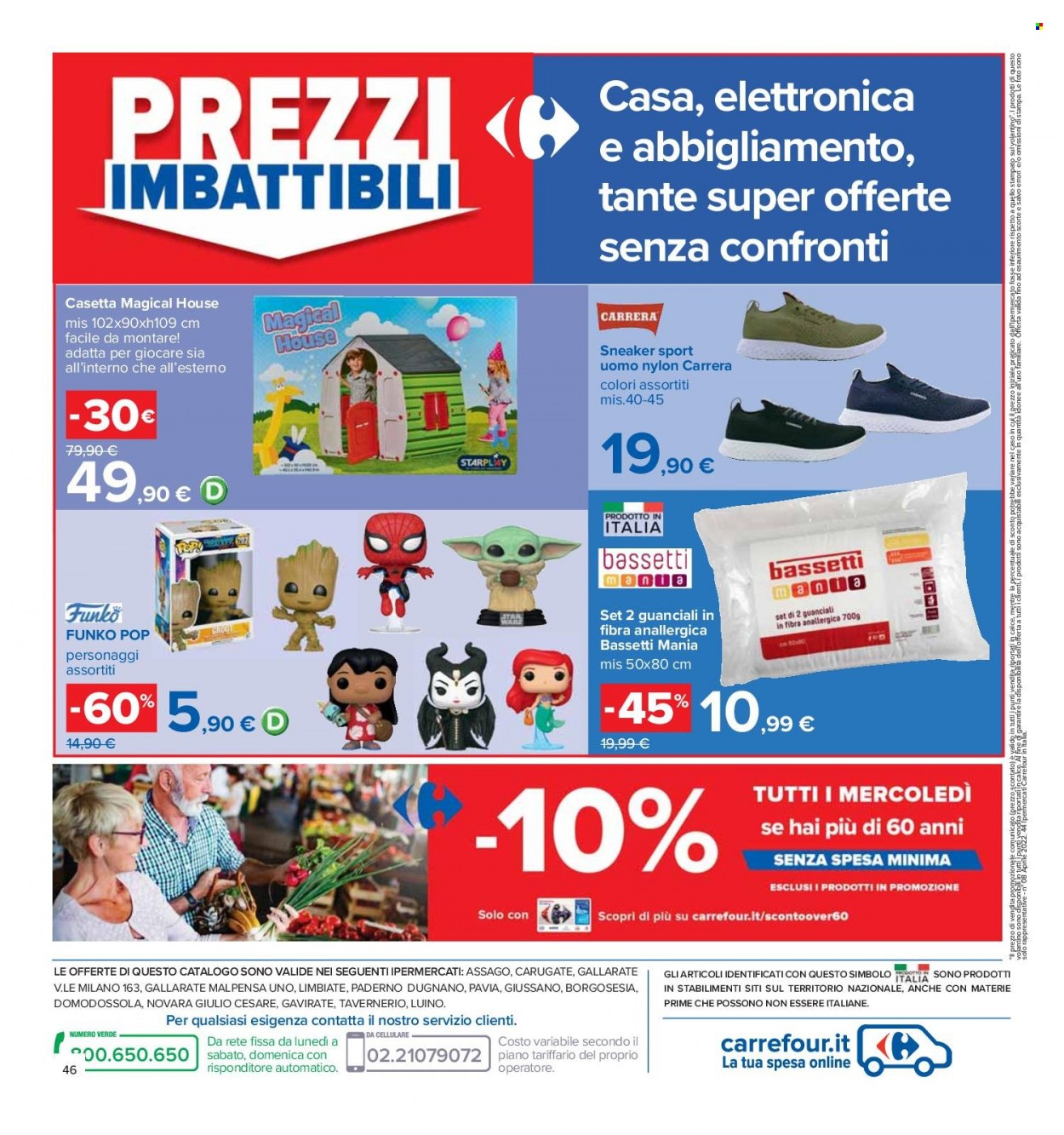Volantino Carrefour - 4/4/2022 - 18/4/2022. Pagina 46