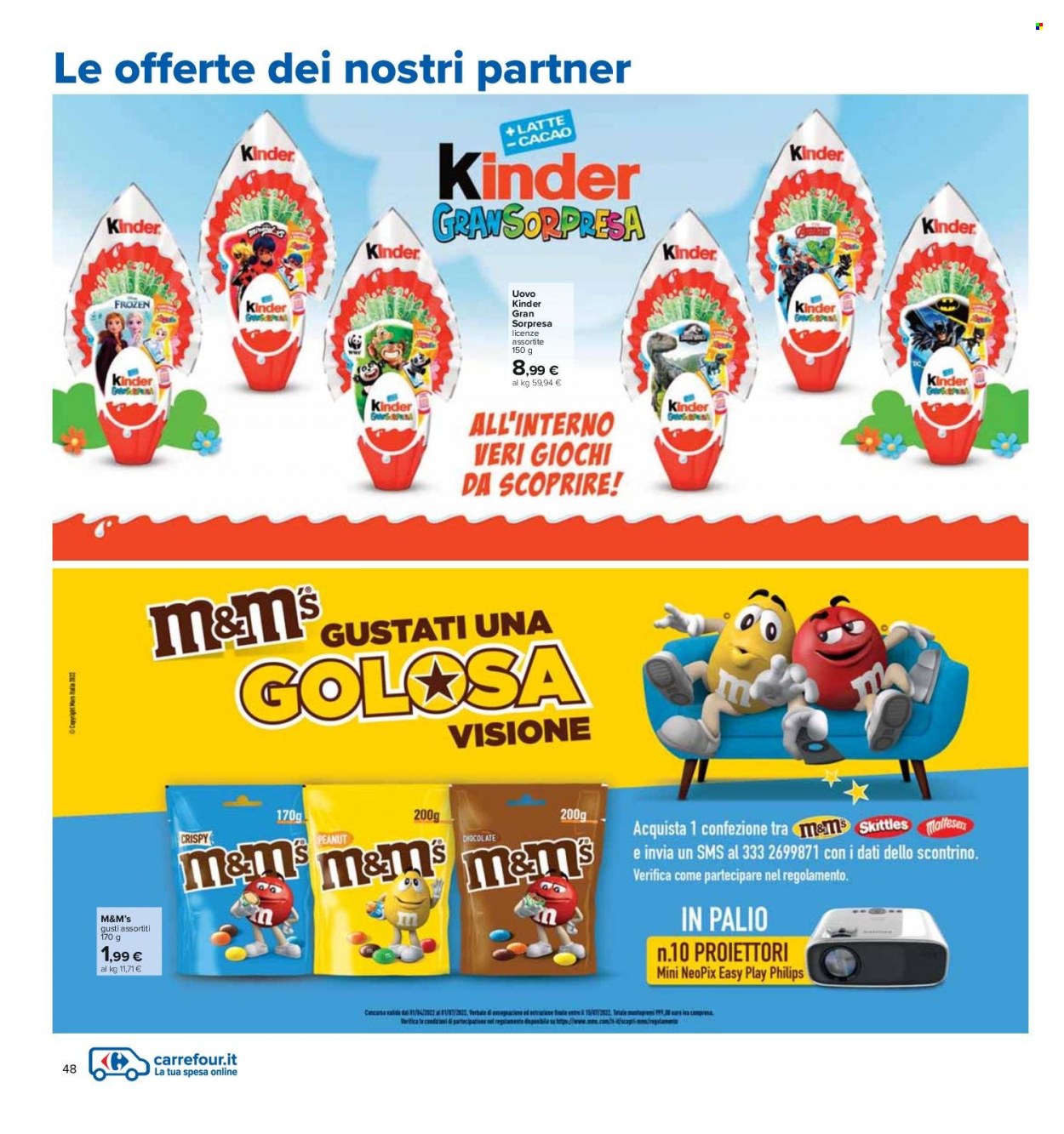 Volantino Carrefour - 4/4/2022 - 18/4/2022. Pagina 48