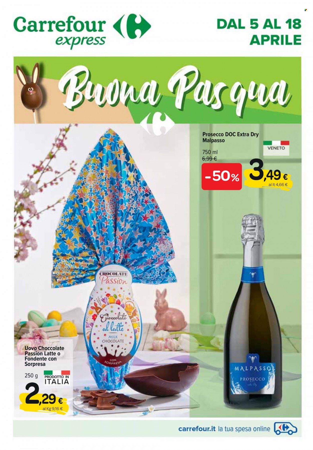 Leták Carrefour - 5.4.2022 - 18.4.2022. Strana 1