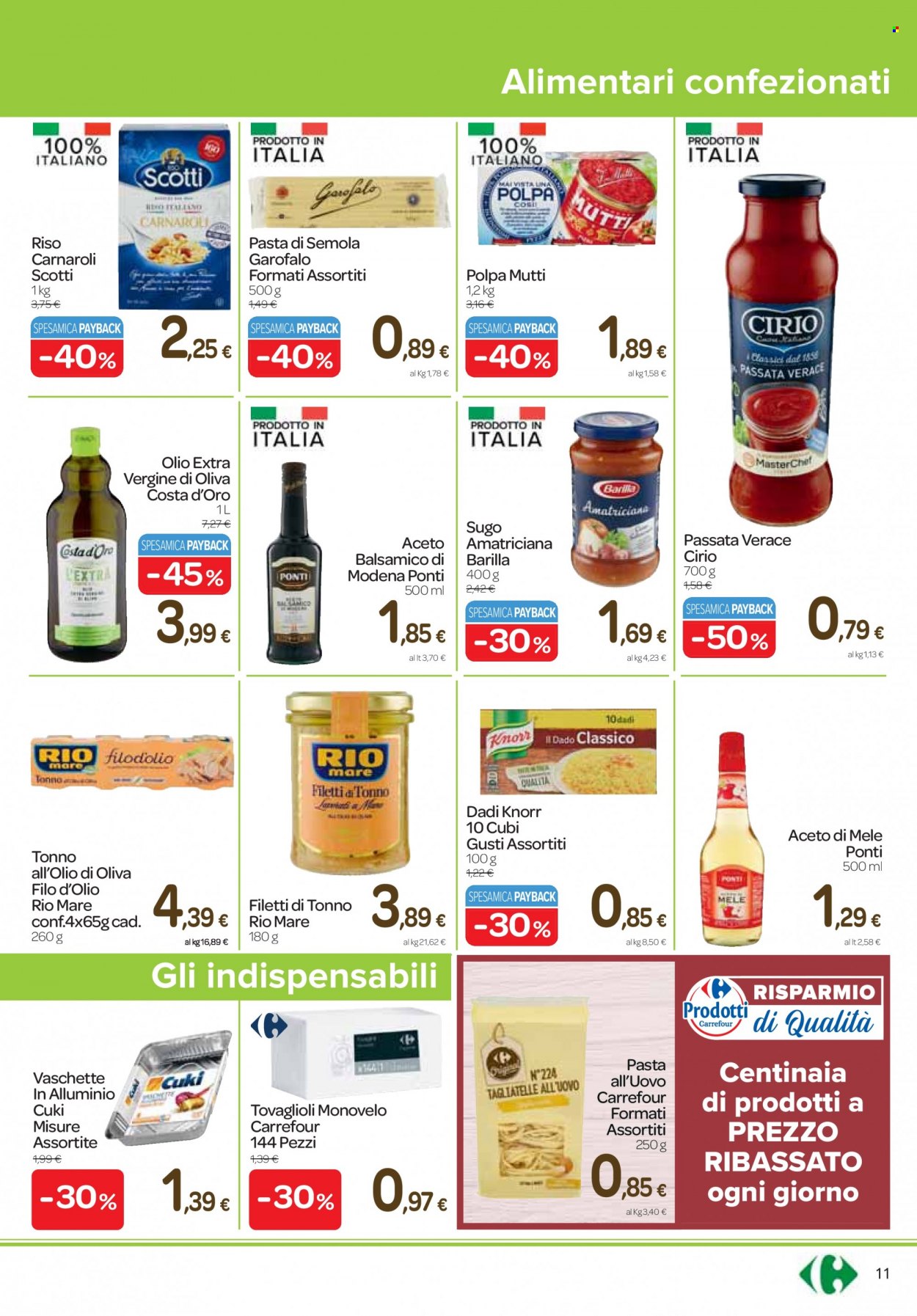 Volantino Carrefour - 5/4/2022 - 18/4/2022. Pagina 11