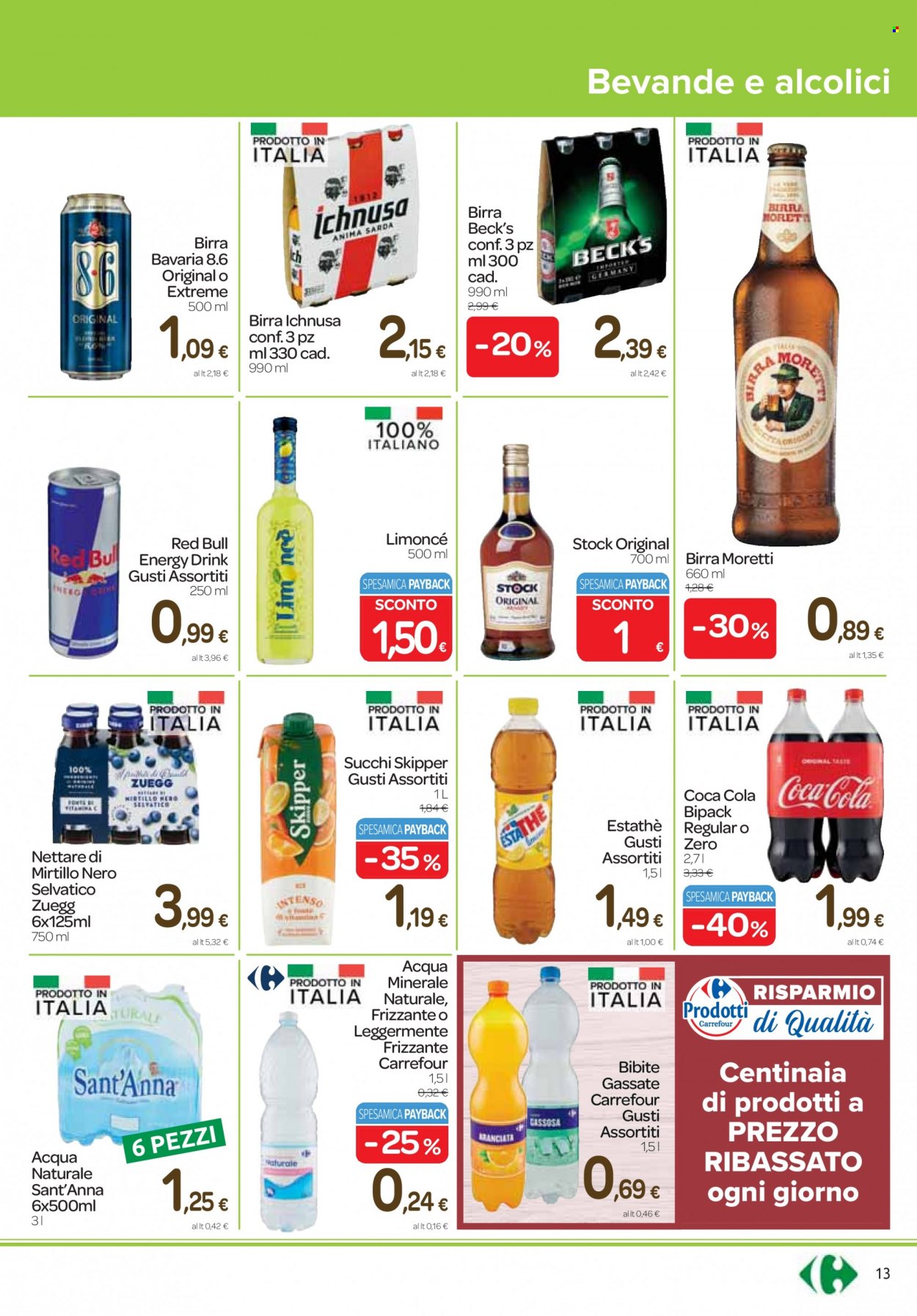 Volantino Carrefour - 5/4/2022 - 18/4/2022. Pagina 13