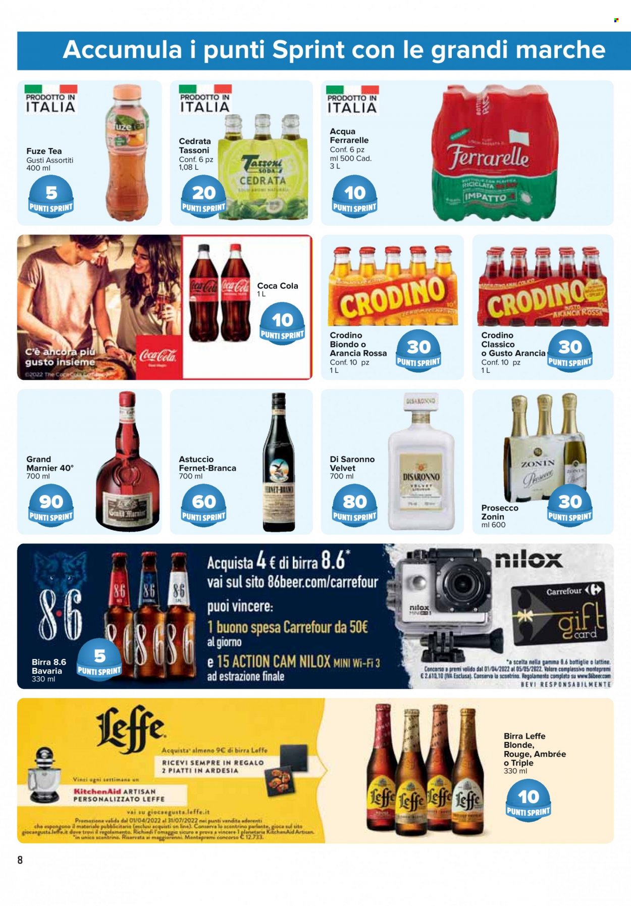 Leták Carrefour - 1.4.2022 - 30.4.2022. Strana 8
