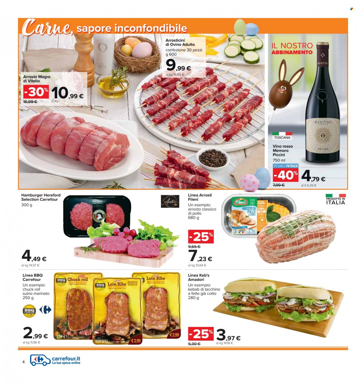 Volantino Carrefour - 4/4/2022 - 18/4/2022. Pagina 4