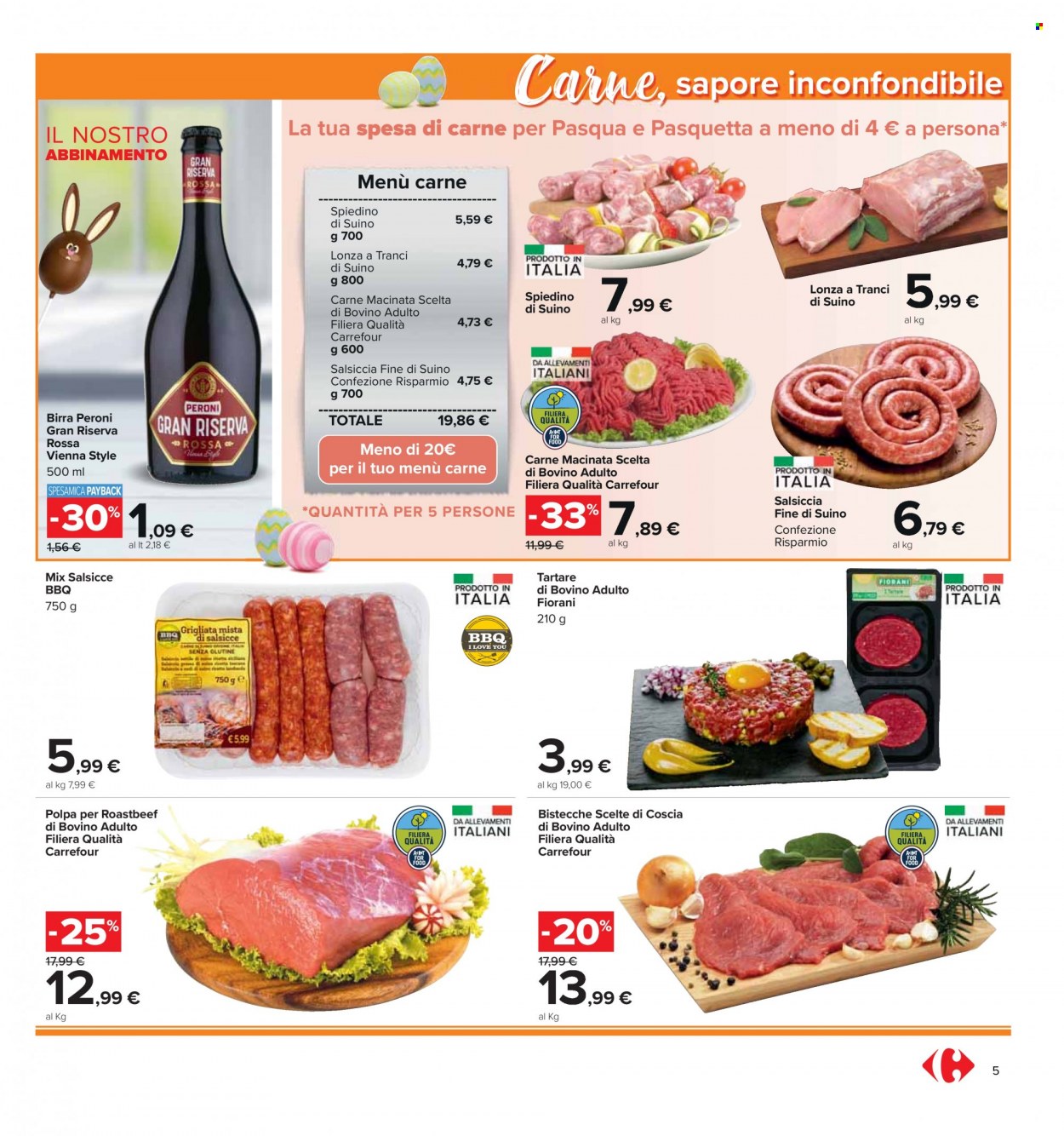 Volantino Carrefour - 4/4/2022 - 18/4/2022. Pagina 5