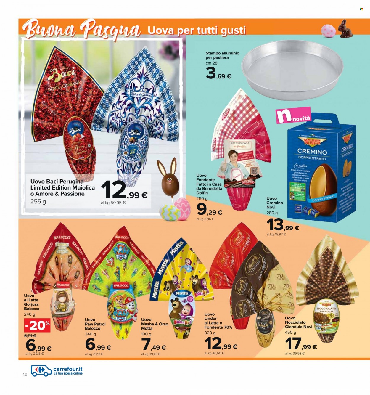 Volantino Carrefour - 4/4/2022 - 18/4/2022. Pagina 12