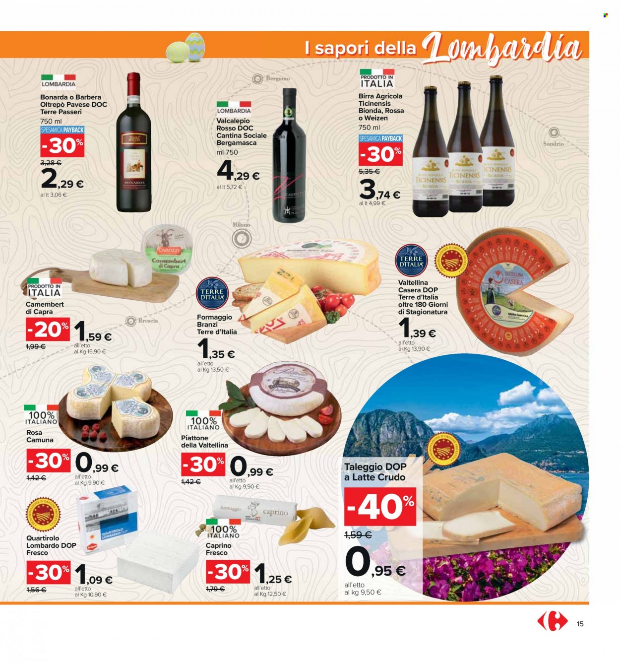 Volantino Carrefour - 4/4/2022 - 18/4/2022. Pagina 15