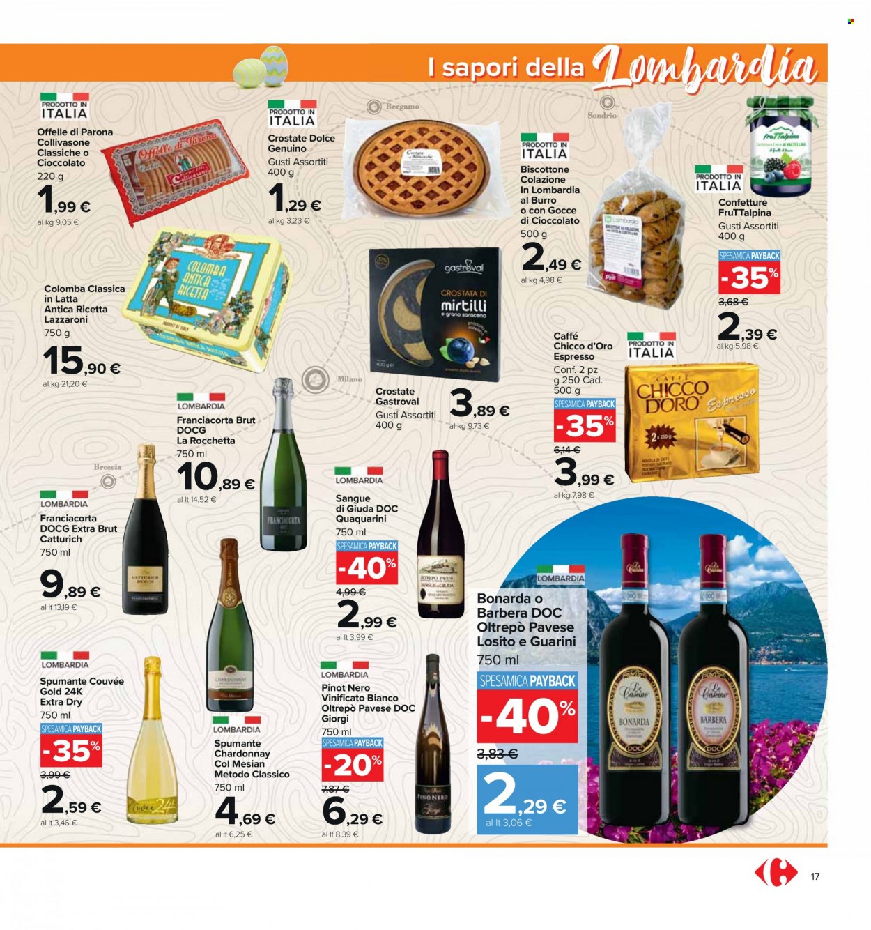 Volantino Carrefour - 4/4/2022 - 18/4/2022. Pagina 17