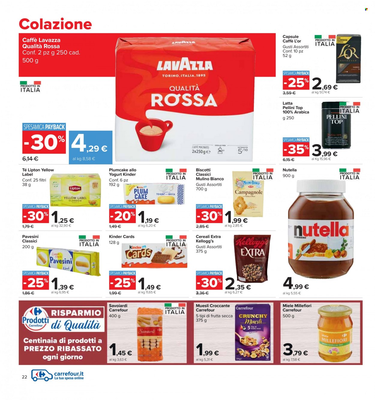 Volantino Carrefour - 4/4/2022 - 18/4/2022. Pagina 22