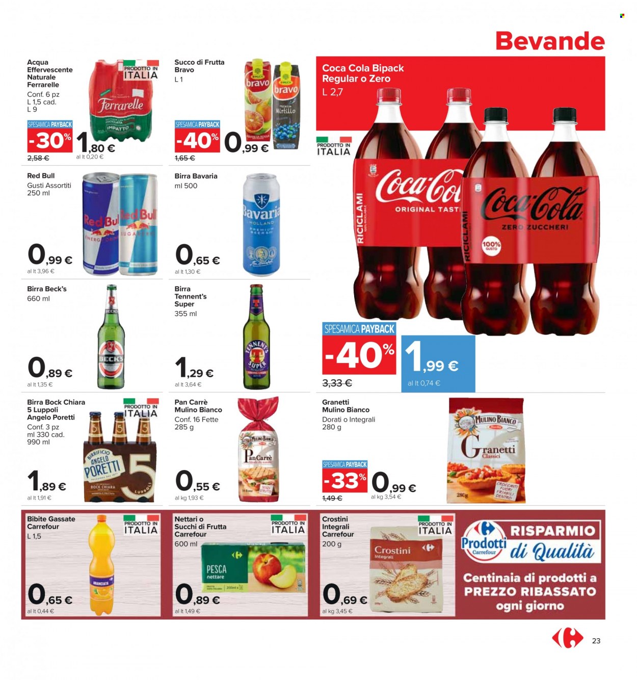 Volantino Carrefour - 4/4/2022 - 18/4/2022. Pagina 23