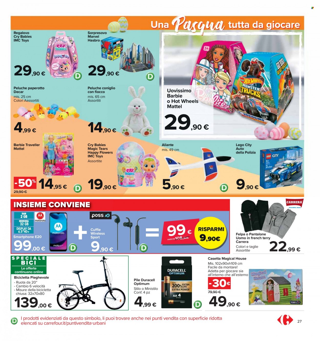 Volantino Carrefour - 4/4/2022 - 18/4/2022. Pagina 27