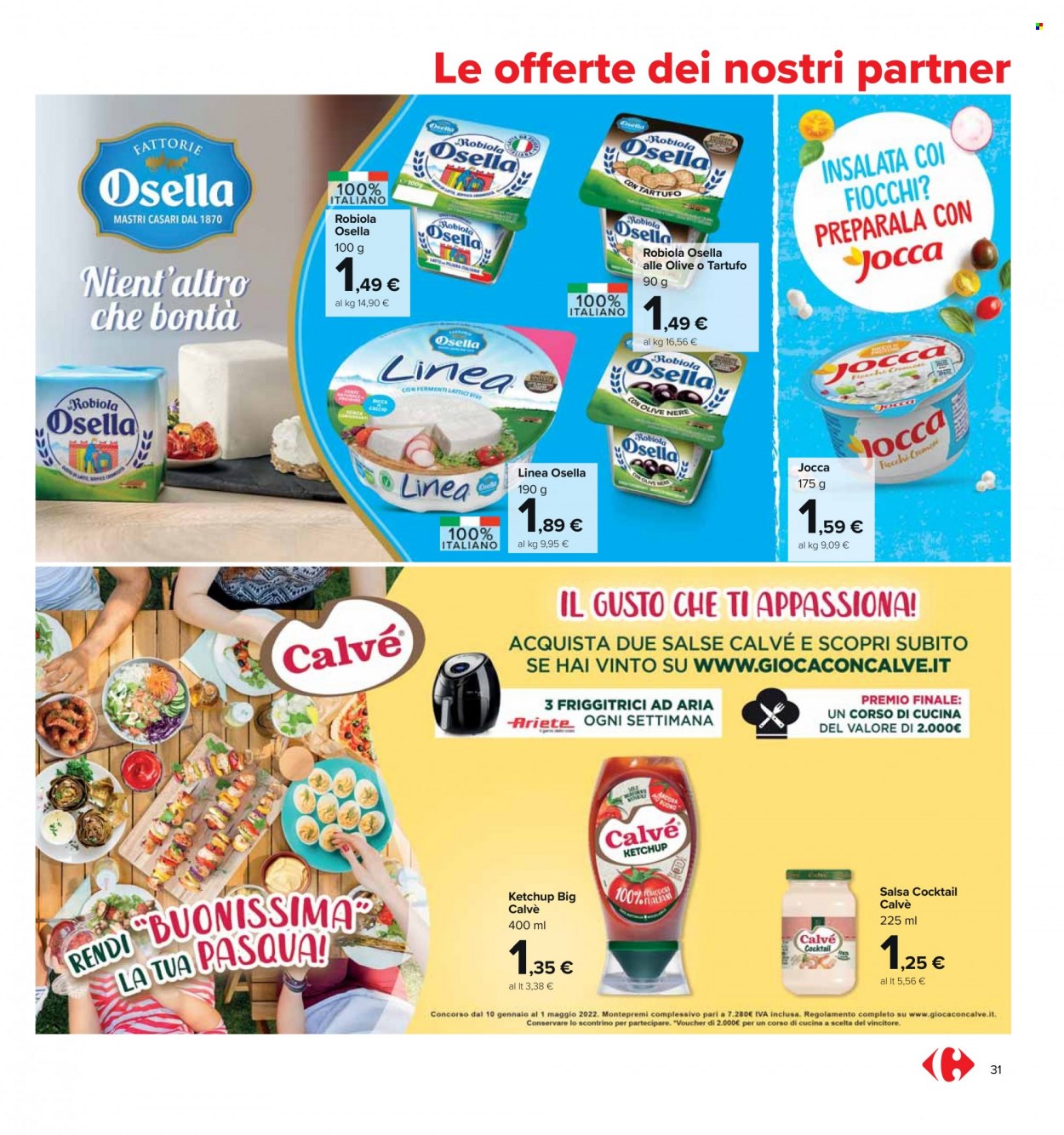 Volantino Carrefour - 4/4/2022 - 18/4/2022. Pagina 31