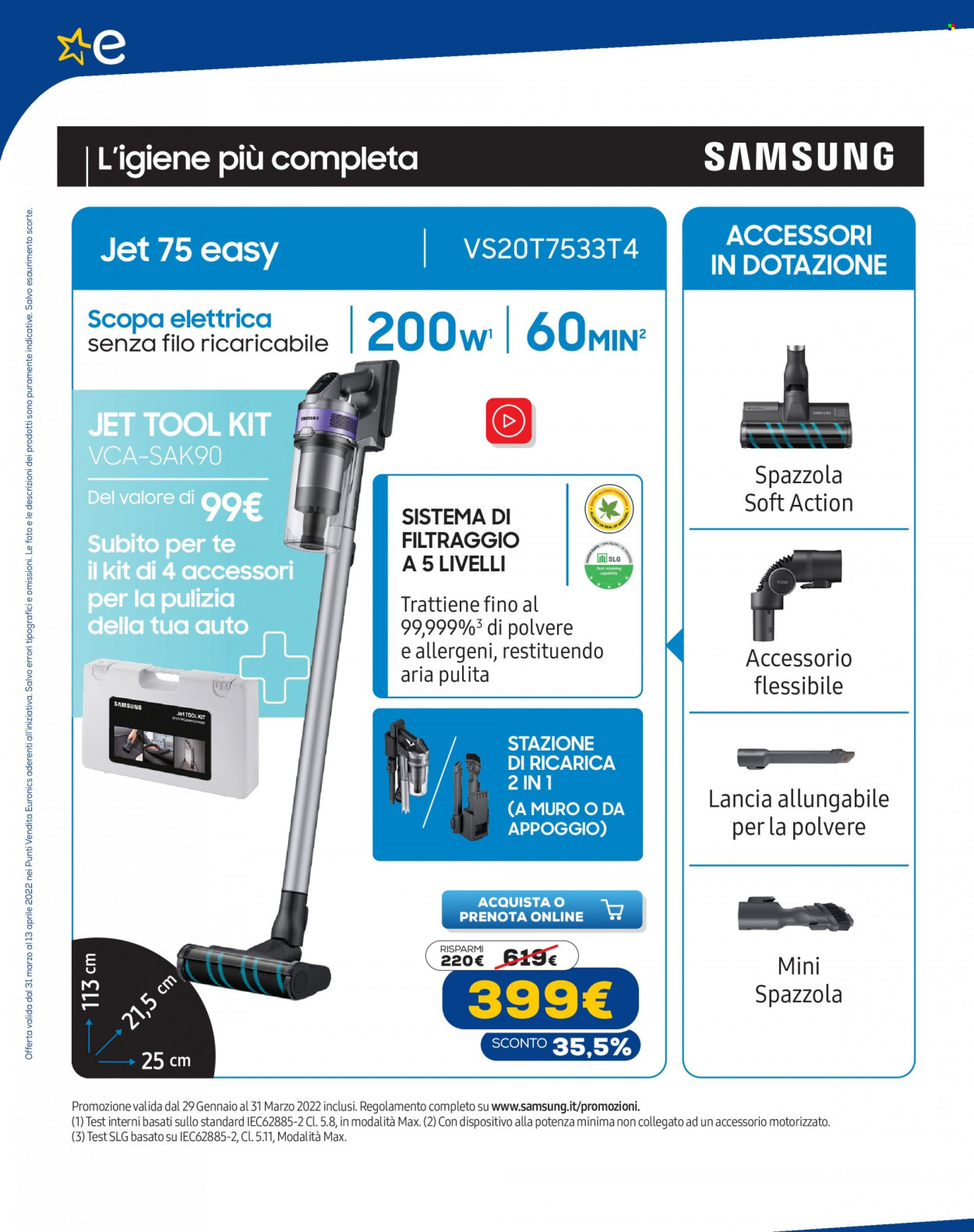 Volantino Euronics - 31/3/2022 - 13/4/2022. Pagina 2
