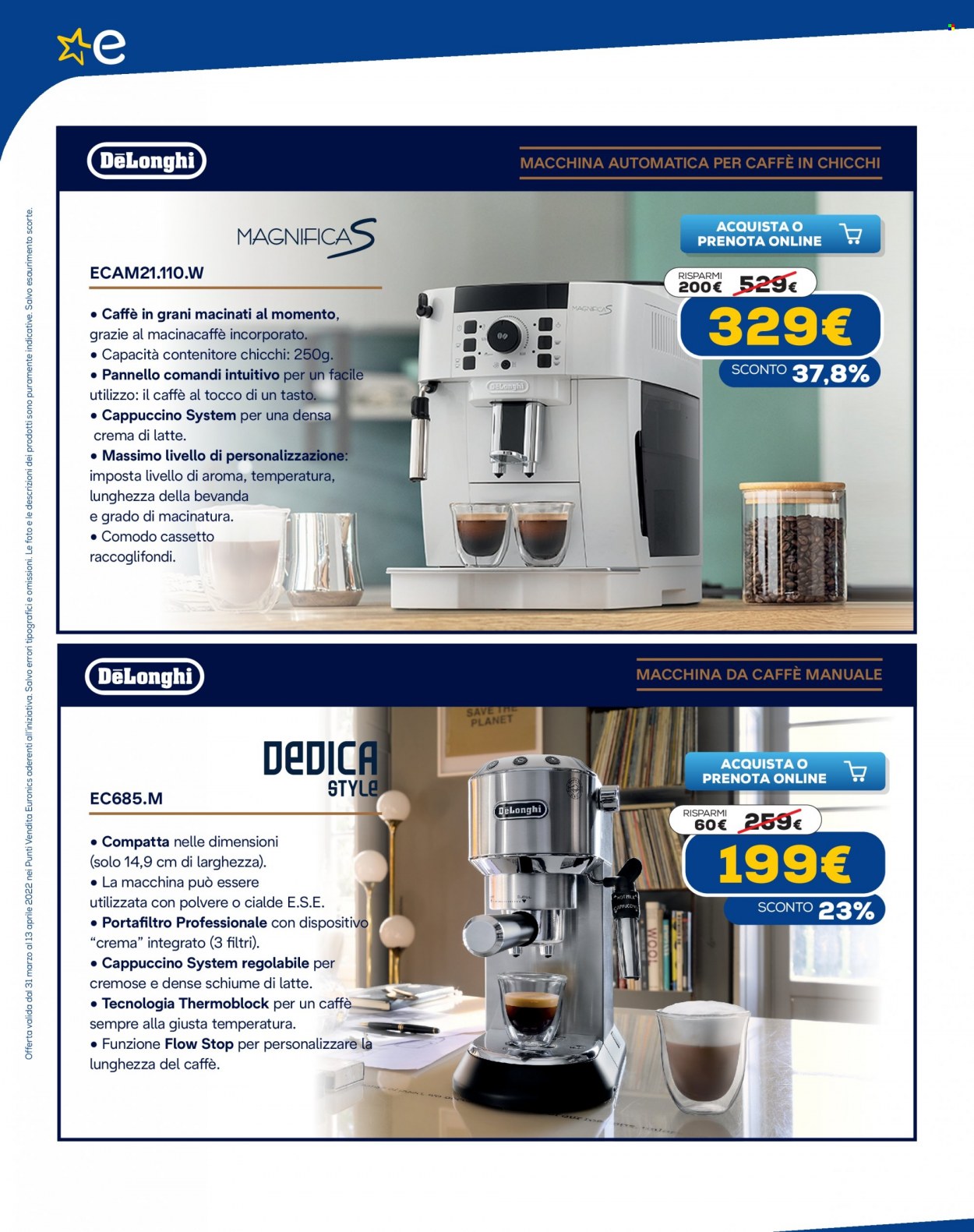 Volantino Euronics - 31/3/2022 - 13/4/2022. Pagina 18