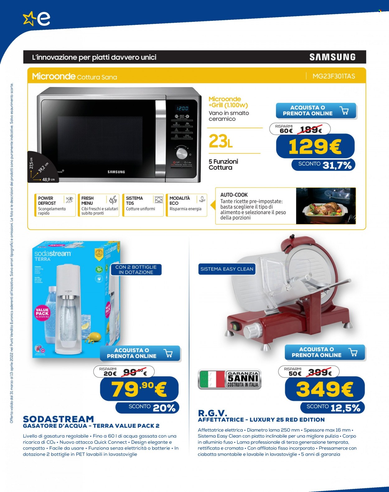 Volantino Euronics - 31/3/2022 - 13/4/2022. Pagina 24