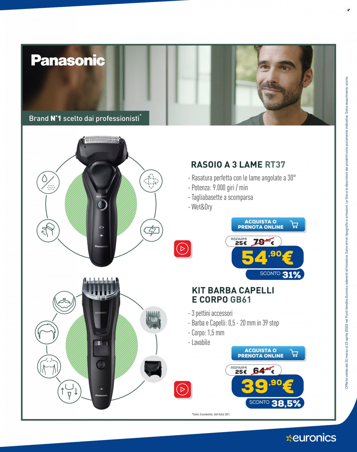 Volantino Euronics - 31/3/2022 - 13/4/2022. Pagina 33
