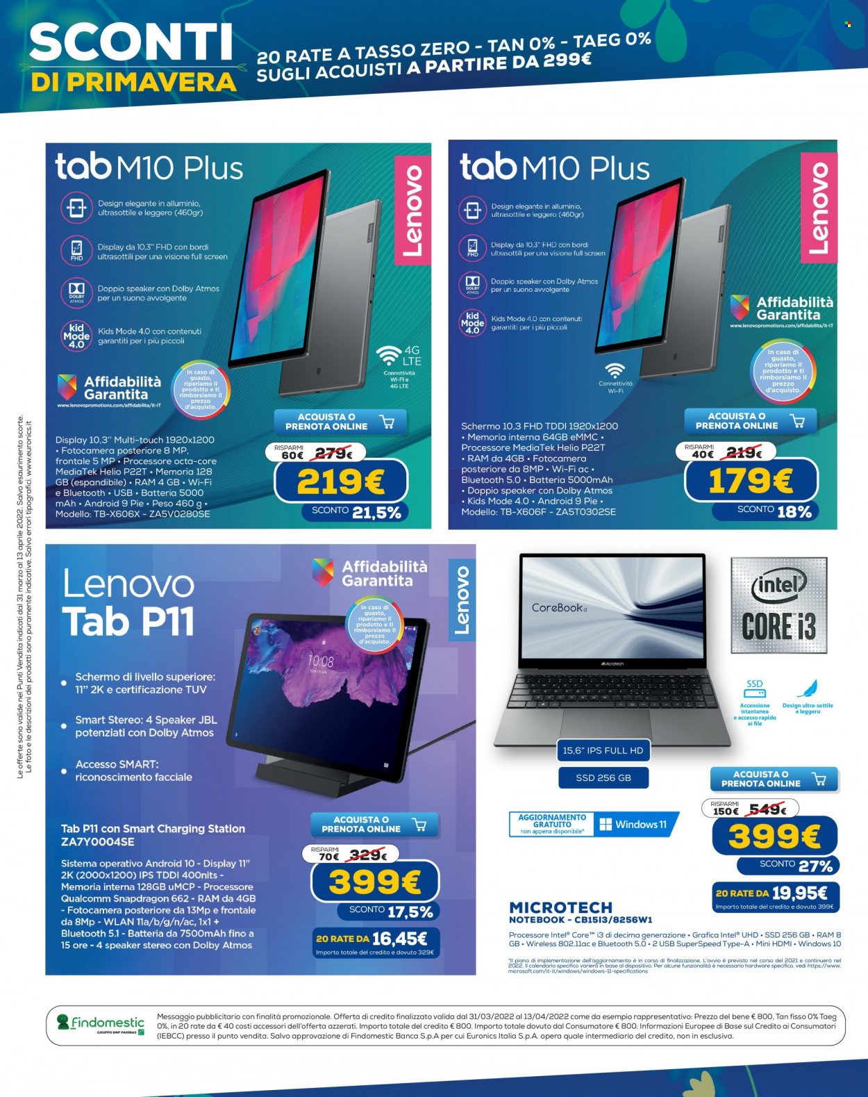 Volantino Euronics - 31/3/2022 - 13/4/2022. Pagina 12