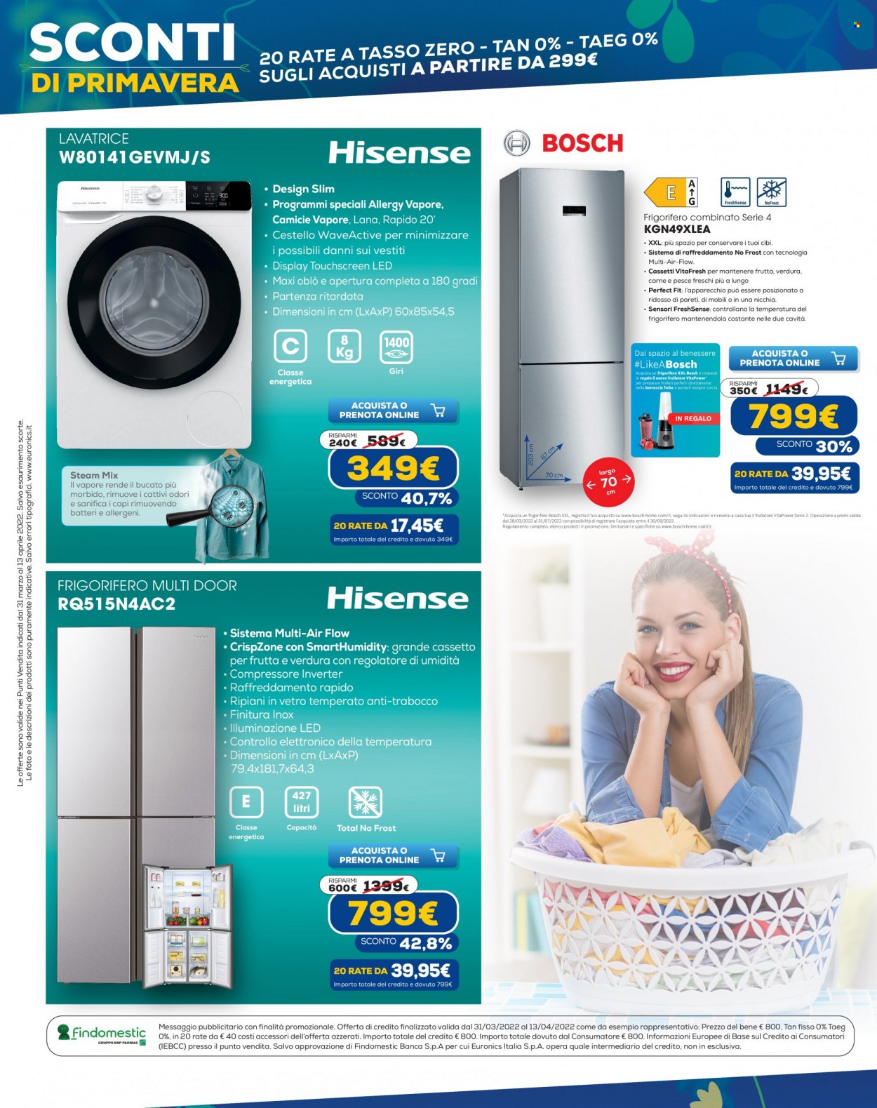 Volantino Euronics - 31/3/2022 - 13/4/2022. Pagina 18