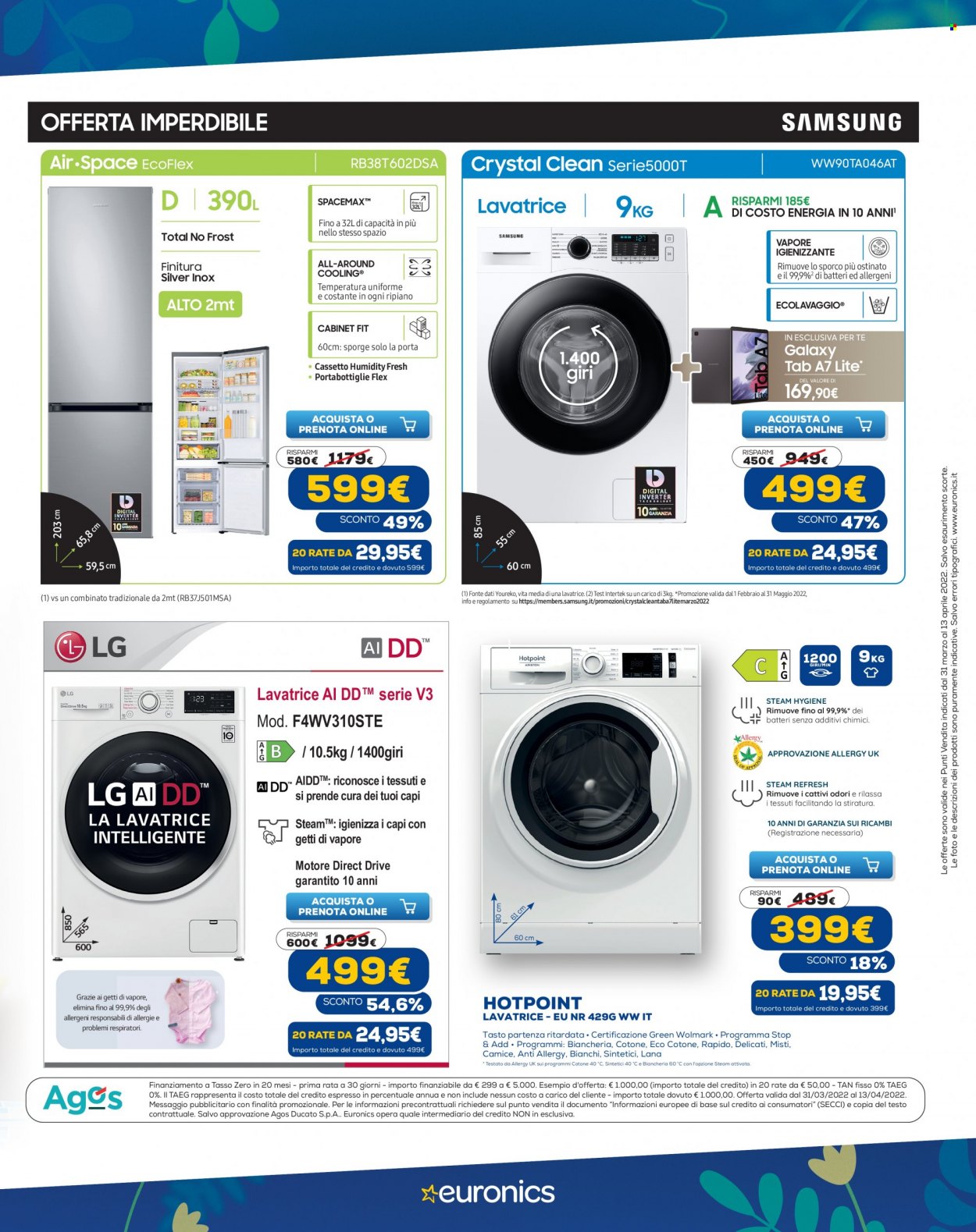Volantino Euronics - 31/3/2022 - 13/4/2022. Pagina 19