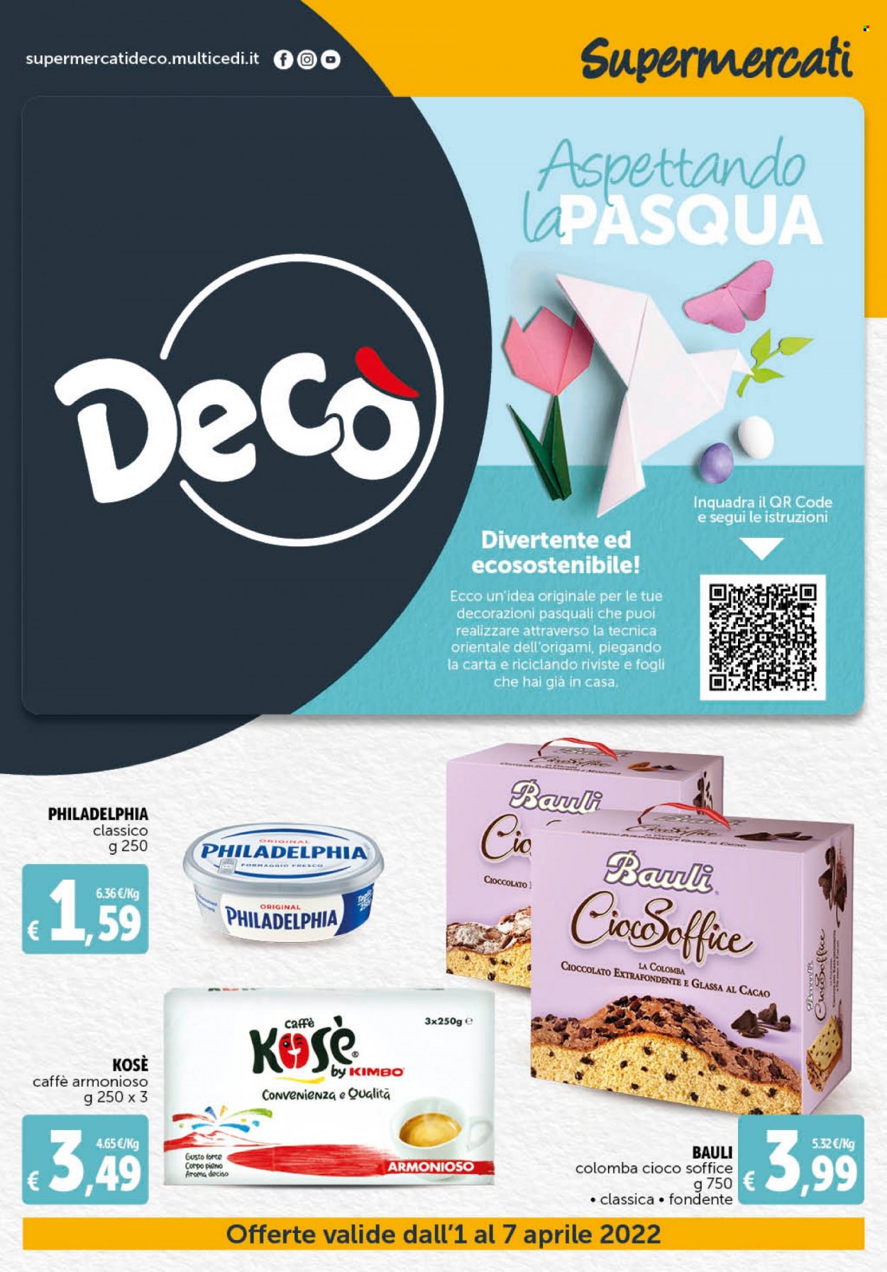 Volantino Deco - 1/4/2022 - 7/4/2022. Pagina 1