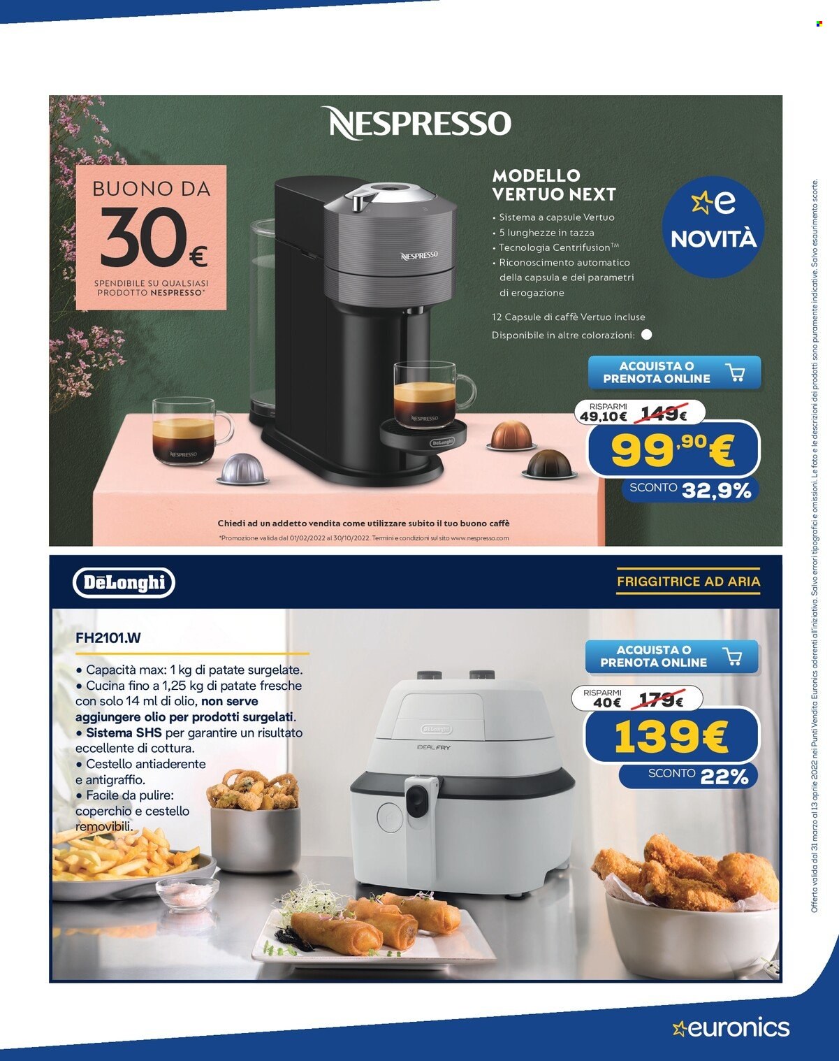 Volantino Euronics - 31/3/2022 - 13/4/2022. Pagina 19
