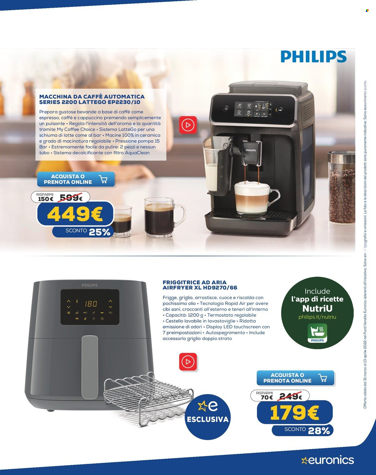 Volantino Euronics - 31/3/2022 - 13/4/2022. Pagina 23