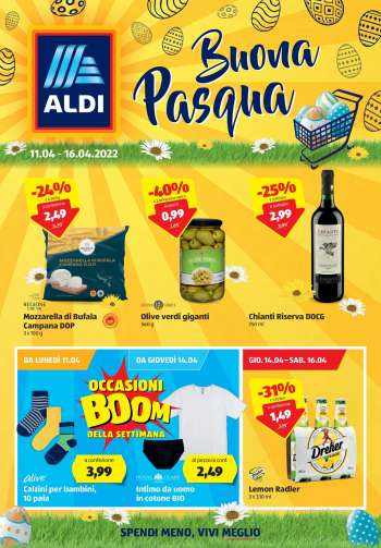 Volantino Aldi - 11/4/2022 - 16/4/2022.