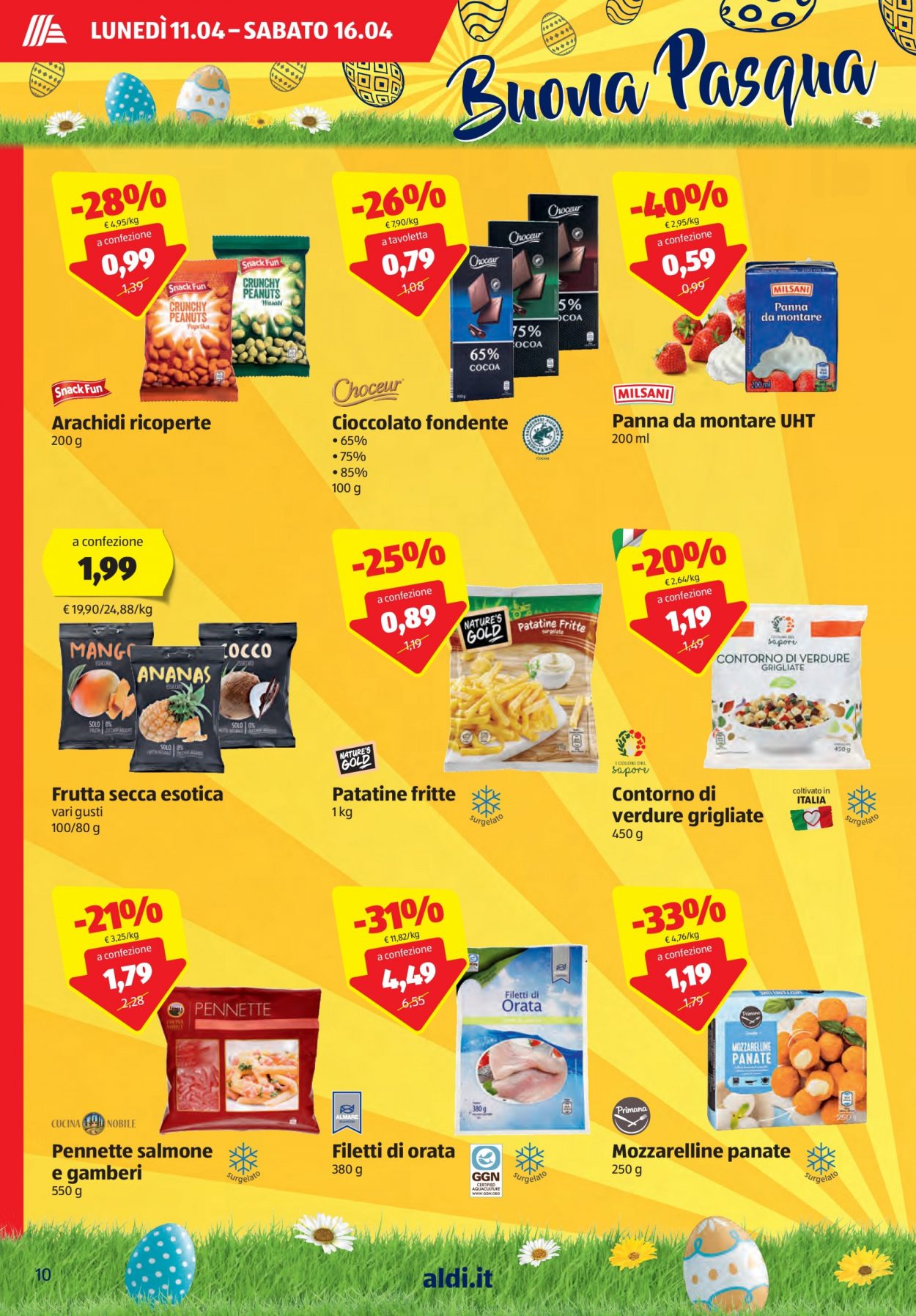 Volantino Aldi - 11/4/2022 - 16/4/2022. Pagina 10