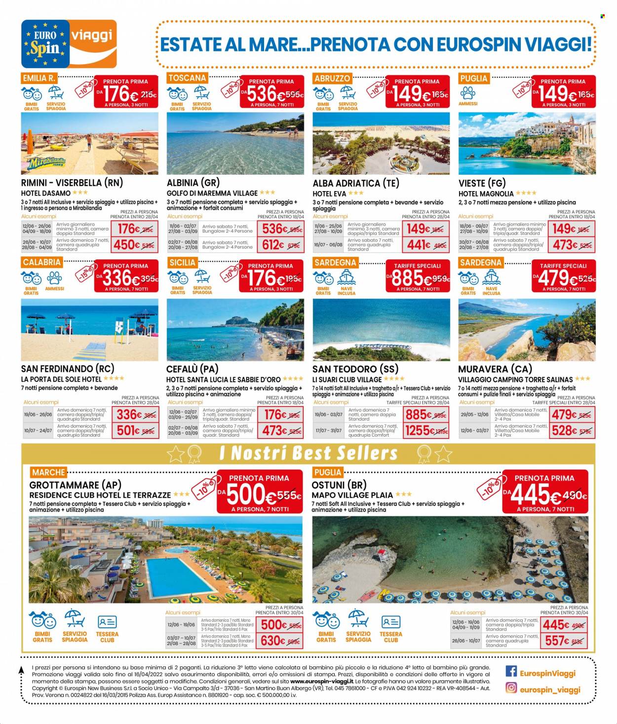 Volantino EuroSpin - 4/4/2022 - 16/4/2022. Pagina 22