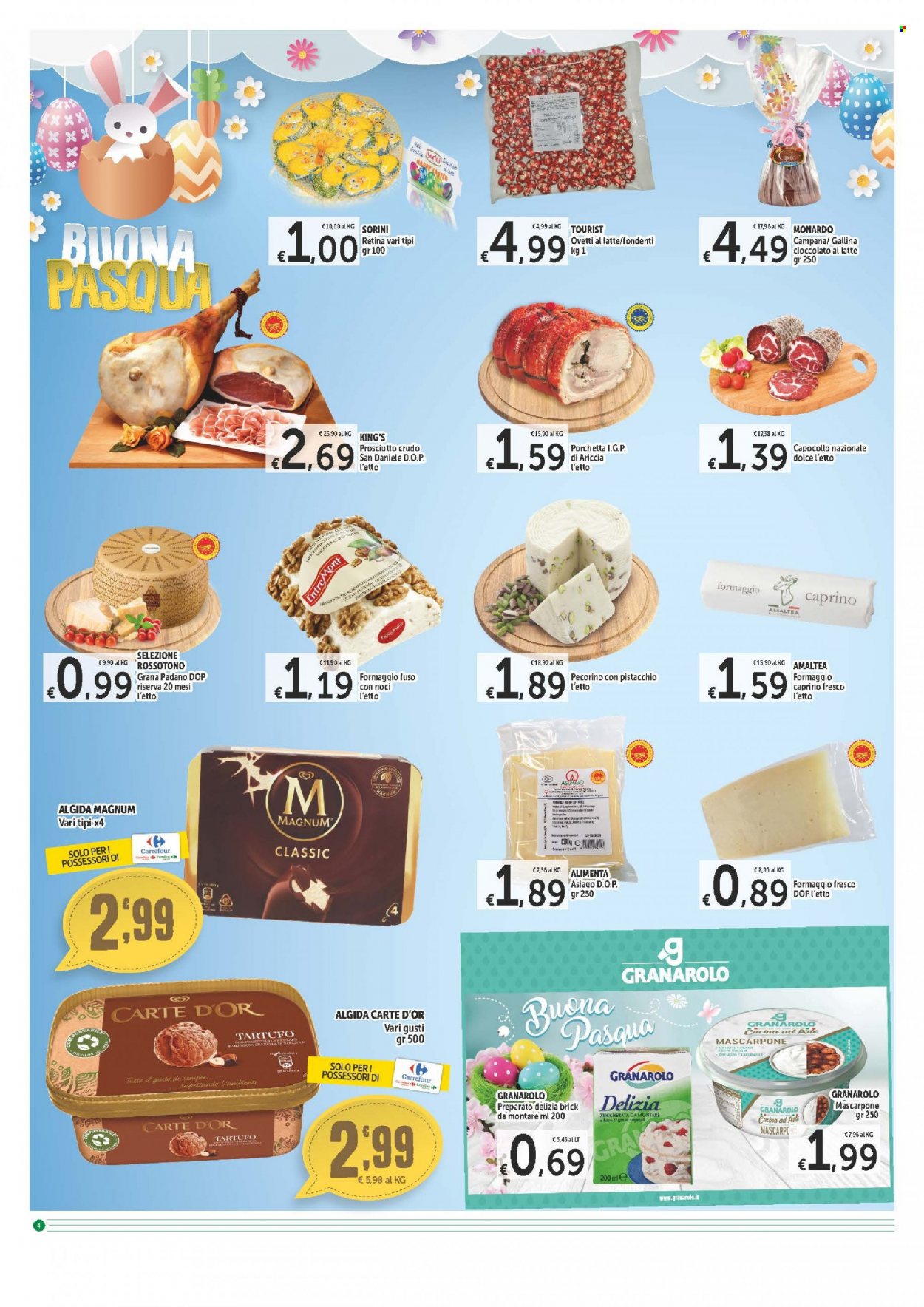 Leták Carrefour - 6.4.2022 - 17.4.2022. Strana 4