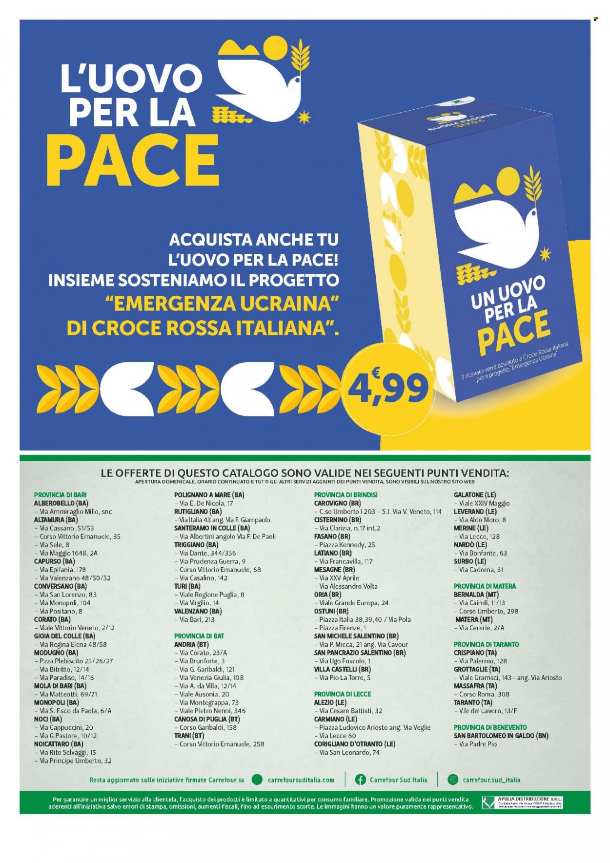 Volantino Carrefour - 6/4/2022 - 17/4/2022. Pagina 24