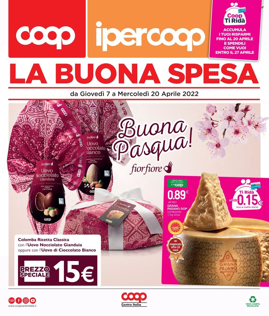 Volantino Coop - 7/4/2022 - 20/4/2022. Pagina 1