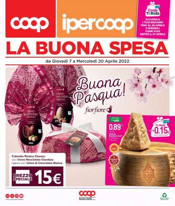 Volantino Coop - 7/4/2022 - 20/4/2022.