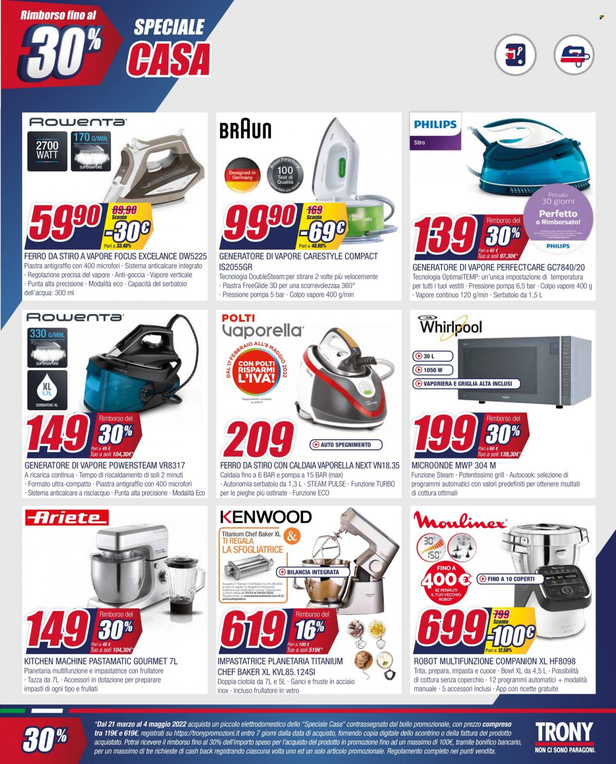Volantino Trony - 7/4/2022 - 28/4/2022. Pagina 23