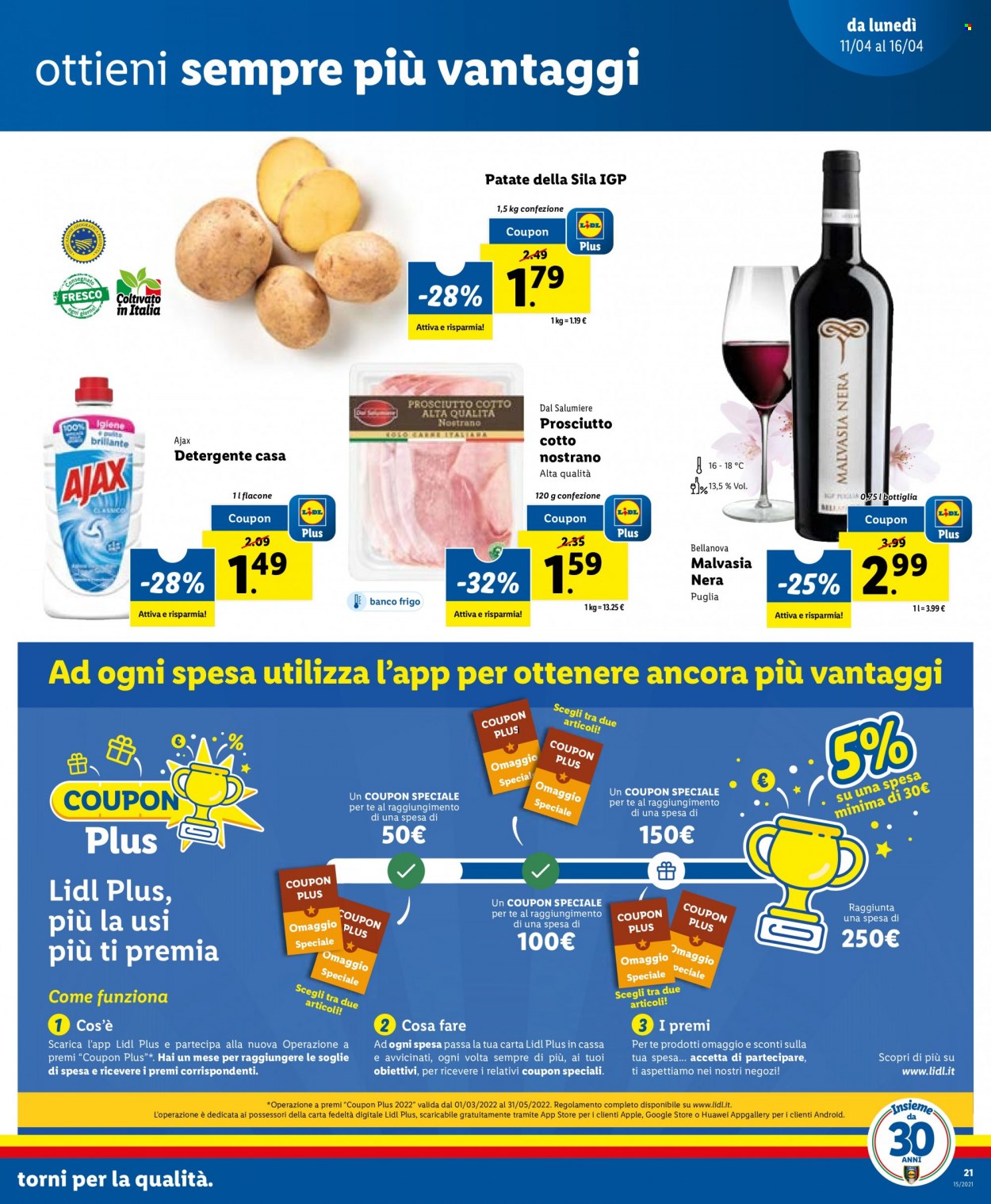 Volantino Lidl - 11/4/2022 - 16/4/2022. Pagina 21