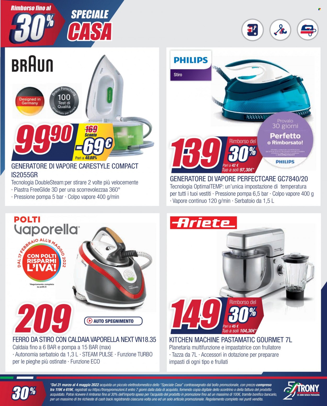 Volantino Trony - 8/4/2022 - 21/4/2022. Pagina 24