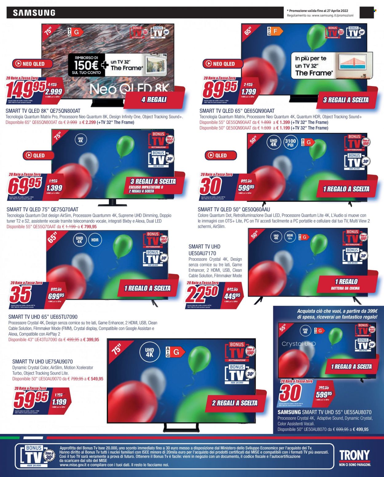 Volantino Trony - 8/4/2021 - 4/5/2022. Pagina 16