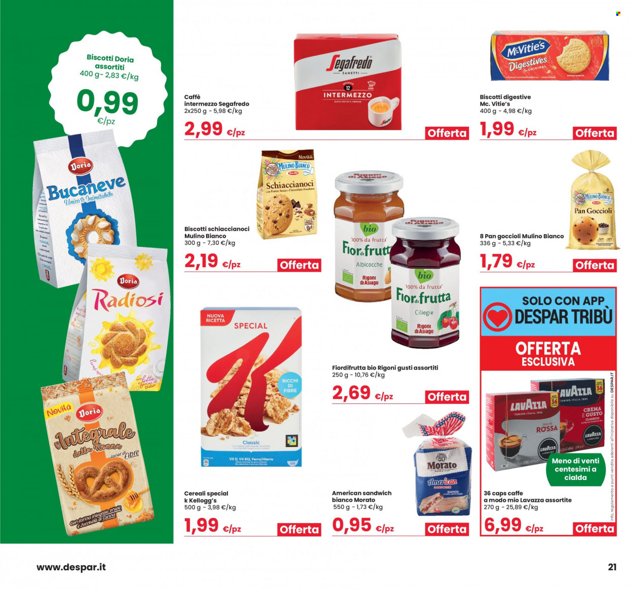Volantino Eurospar - 7/4/2022 - 20/4/2022. Pagina 21